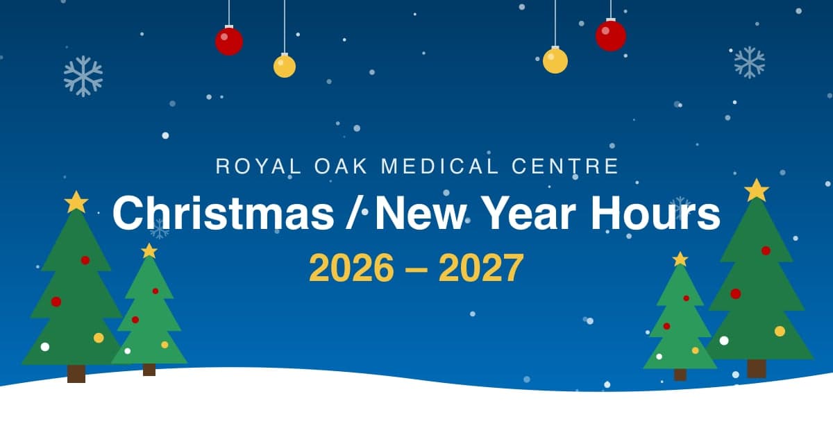 Christmas / New Year Hours 2026-2027